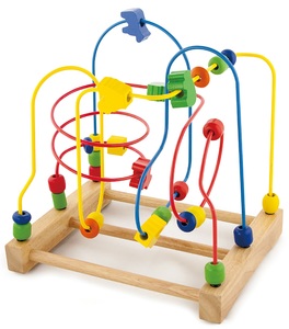 מבוך חרוזים גדול 3 מסלולים