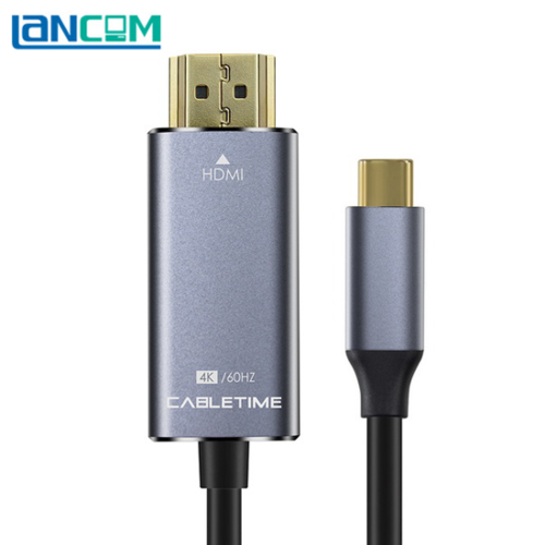 כבל WU97 USB-C TO HDMI 4K CABLE 1.8M