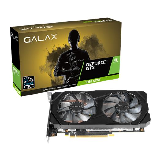 כרטיס מסךGalax GeForce GTX1660 super 1 Click OC PCI-E 6GB GDDR5 192BIT W/DP/HDMI/DVI-D