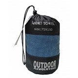 מגבת נסיעות גודל 75*150 ס"מ OUTDOOR