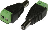 תקע DC עם ברגים 2.1