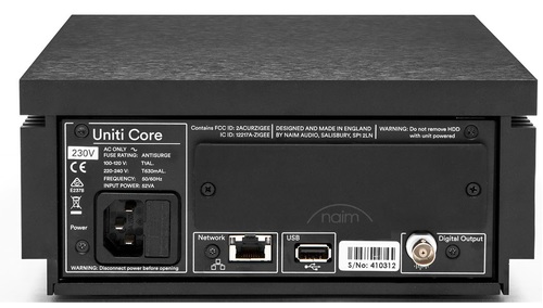 שרת דיסק קשיח ונגן CD ונגן מבית Naim Audio דגם Uniti Core