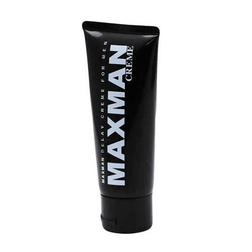 maxman קרם לזיקפה והשהייה לגבר