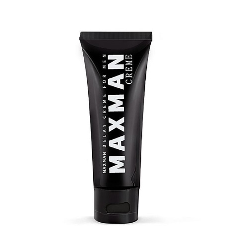 maxman קרם לזיקפה והשהייה לגבר