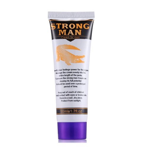 קרם הגדלה וחיזוק הזיקפה strong man