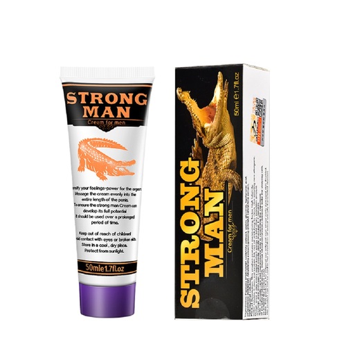 קרם הגדלה וחיזוק הזיקפה strong man