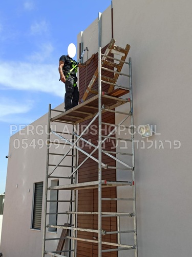 חיפוי קירות חכם מאלומיניום - מדגים פסים של 4 ס