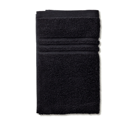 מגבת קטנה שחורה LEONORA towel