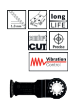 להבים לחיתוך עץ ומתכת Curved-Tec Precision - להב BIM Curved Tec Precision Wood and Metal - AIZ 32 APB