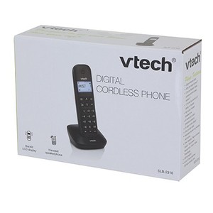 טלפון אלחוטי דק שחור Vtech SLB-2310 DELTA