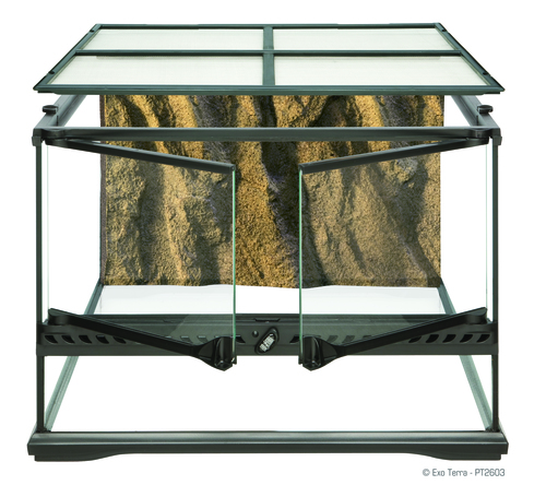 טרריום טבעי קטן נמוך לזוחלים 30*45*45 PT2603 Natural Terrarium Small/Low