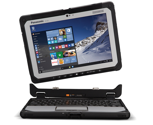 מחשב / טאבלט עסקי מוקשח Panasonic DETACHABLE CF-20