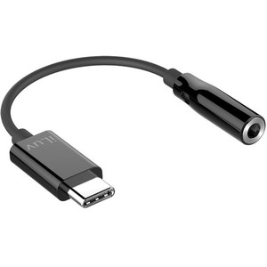 iLuv כבל מעביר USB Type-C למחבר אוזניות ו/או מיקרופון סטריאו מסוג 3.5mm TRRS