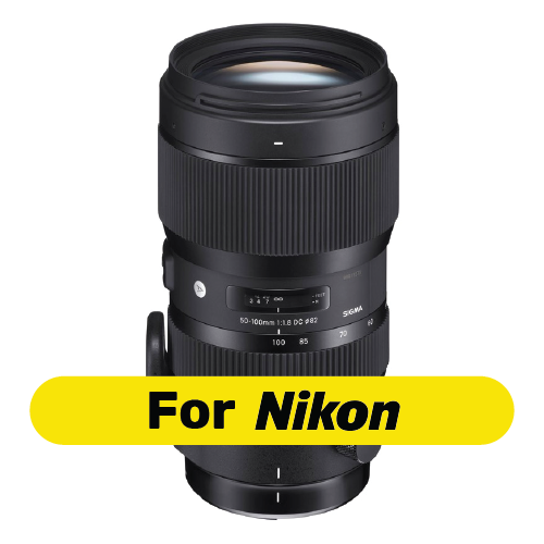 Sigma 50-100mm F1.8 DC HSM Art עדשת זום למצלמת NIKON