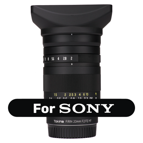 Tokina FiRIN 20mm f/2 FE MF for Sony E