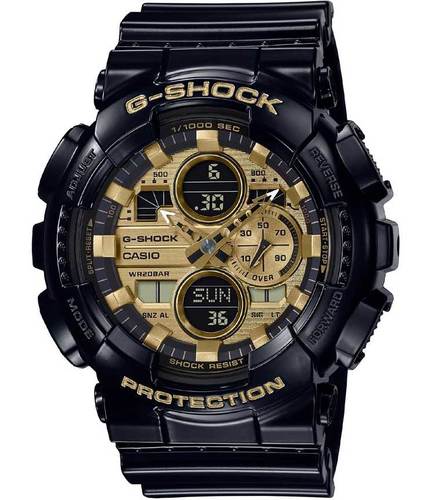 CASIO GA-140GB-1A1 דגם חדש שחור וזהב
