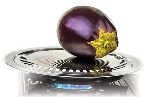 פלטת צלייה לחציל וירקות נירוסטה