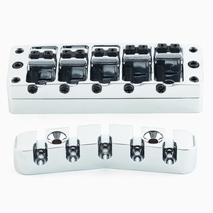 גשר + מחזיק מיתרים לבס 5 מיתרים ניקל  WARWICK SP W 30128 5C