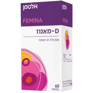 D-מאנוז | 60 כמוסות | אלטמן