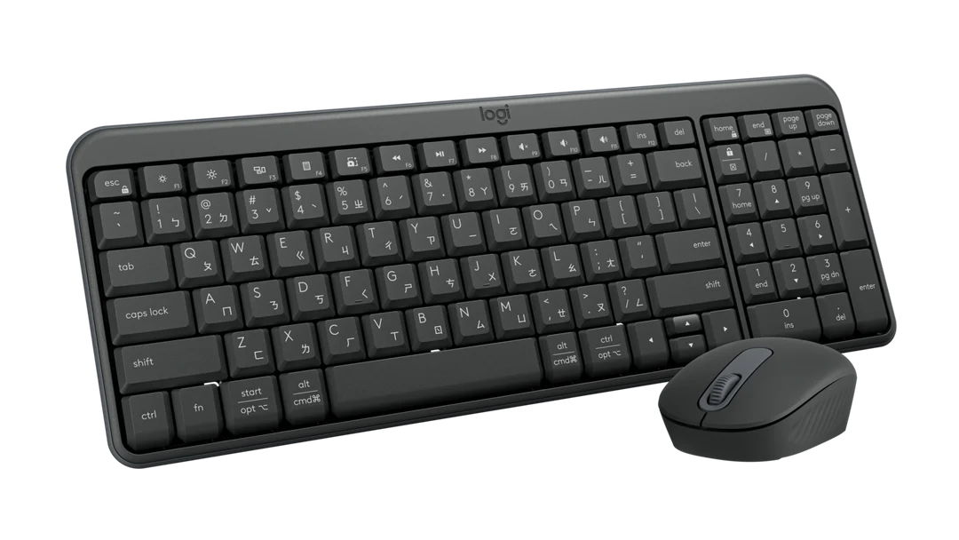 ‏מקלדת ועכבר Logitech Wireless Desktop MK250 לוגיטק