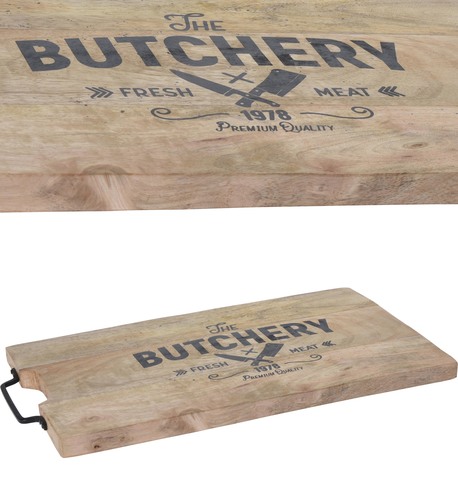 בלוק בוצ'ר לחיתוך והגשה של בשר Butchery