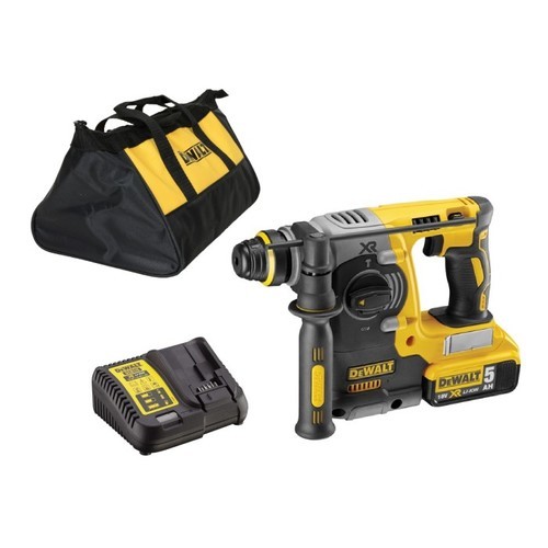 פטישון נטען 18V/20V כולל סוללה 5AH דגם DCF273 DeWALT