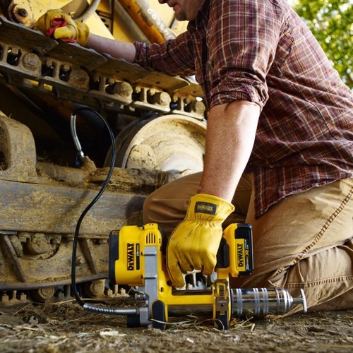 אקדח גריז נטען 20V כולל סוללה 4AH דגם DCGG571M1 DeWALT