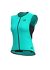 ווסט רכיבה נשים CLIMA PROTECTION 2.0 THERMO LADY VEST טורקיז טרמי אלסטי טכני מחמם ומנדף נגד רוח נושם