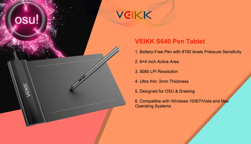 לוח כתיבה אלקטרוני VEIKK S640