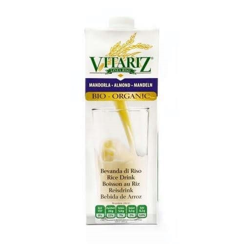 משקה אורז עם שקדים אורגני 1 ל' Vitariz