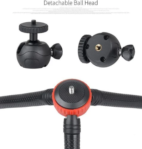 חצובה גמישה לסמארטפון ולמצלמה Tripod