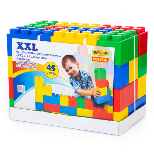 קוביות בניה ענק 45 יח'
