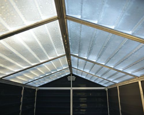 מחסן גינה Skylight אפור מידנייט 1.9x1.5 מק