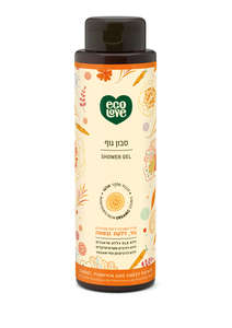 סבון גוף – ירקות כתומים 500 מ"ל אקולאב Shower Gel - Orange Veggies 500ml EcoLove