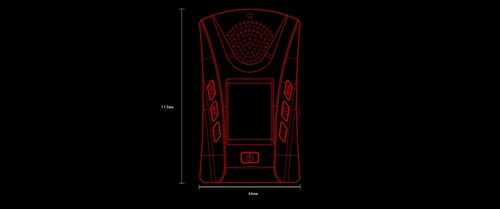 מטרונום טיונר מד לחות וטמפרטורה AMT-703H מבית AROMA