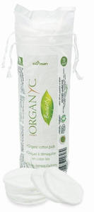 פדיות קוסמטיות 70 יחידות אורגניק Cotton Pads 70ea Organyc