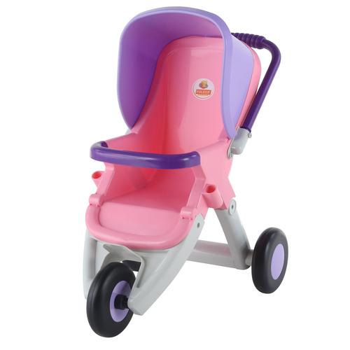 עגלת בובה 3 גלגלים וודר