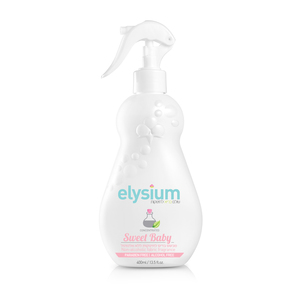 מבשם בדים לתינוק ללא אלכוהול 400 מ"ל אליסיום Sweet Baby Fabric Freshener 400ml Elysium