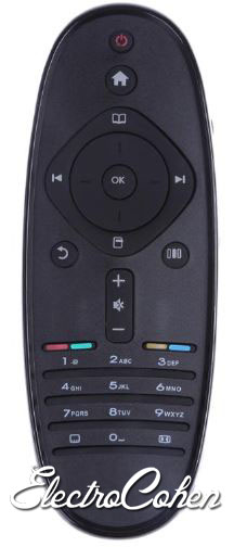 שלט תואם לטלויזיה פיליפס philips smart TV דגם PH2