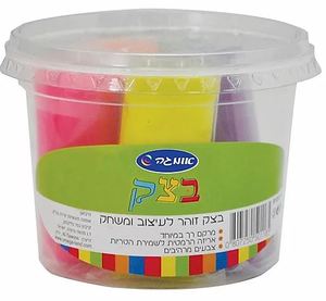 בצק בגביע - 5 צבעים זוהרים אומגה