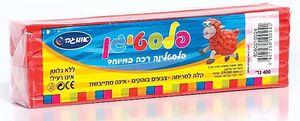 פלסטיגן פלסטלינה 400 גר' אומגה/קלסריקה - צבעים לבחירה