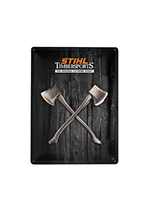 שלט פח Stihl Timbersport