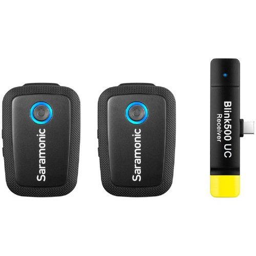 מיקרופון+2 משדרים Saramonic Blink500 B6 ל-Android