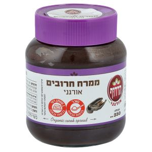 ממרח חרובים אורגני 350 גרם הרדוף Organic Carab Spread 350gr Harduf