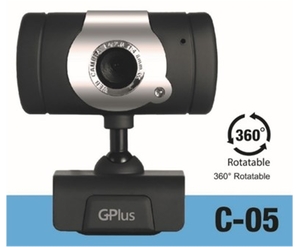 מצלמת רשת ומיקרופון GPlus Webcam HD 720P C-05