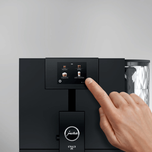 מכונת אספרסו יורה Jura ENA 8 Touch שחורה + 6 ק