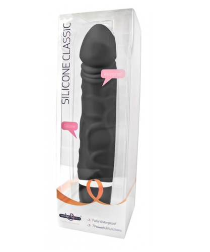 ויברטור סיליקון Silicone Classic הבוס השחור