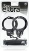 אזיקי מתכת איכותיים - NMC - Sex Extra Hand Cuff & Rope 3m