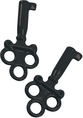 אזיקי מתכת איכותיים - NMC - Sex Extra Hand Cuff & Rope 3m שחור