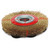 מברשת פלדה 5'' שטוחה 125MM למשחזת שולחן 120613-001 Hunter